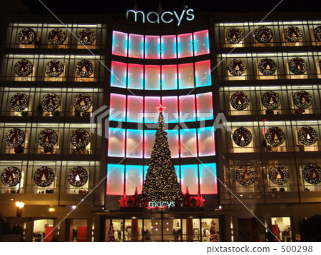 Christmas illumination of Macy's Christmas illumination of Macy's 500298