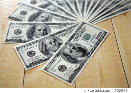 Dollar banknotes 502661