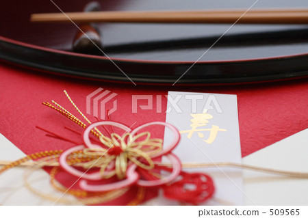 Ceremonial chopsticks and chopsticks Obon tray 8 celebration chopsticks 509565