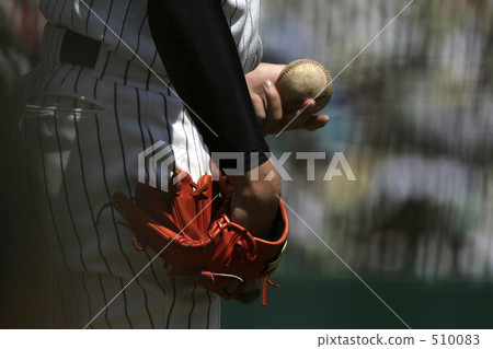 High school baseball pitcher 510083