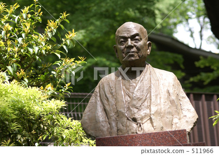 saneatsu park, chofu city, monument 511966