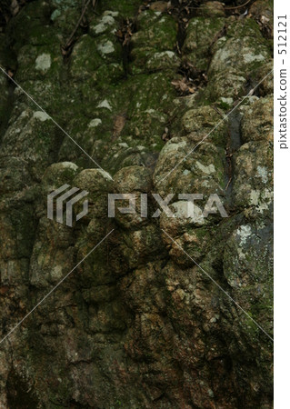 Mossy stone Buddha group Mossy stone Buddha group 512121