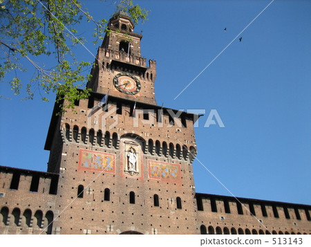 Sforzesco castle 513143