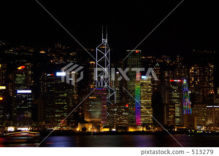 Night view of Hong Kong 513279