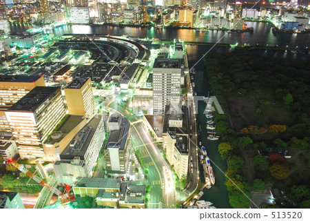 Night view from Shiodome Night view from Shiodome 513520