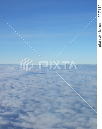 Sky seen from an airplane Sky seen from an airplane 517113