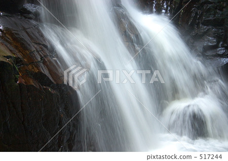 Flow of waterfall 517244