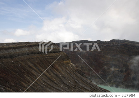 火山 火山口湖 爐頭 517984