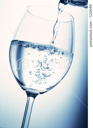 drinking water, wine glass, wineglass 520040