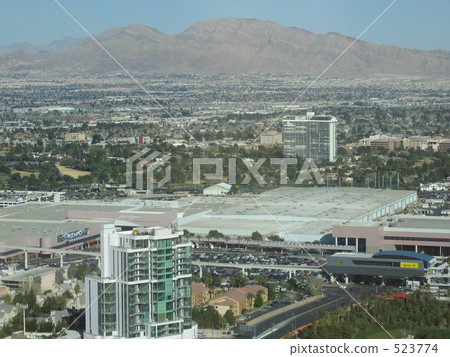 拉斯維加斯 鳥瞰 俯視 523774