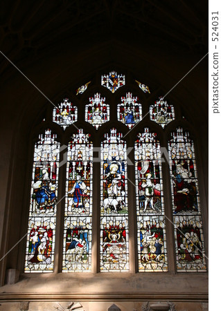 British church stained glass 524031
