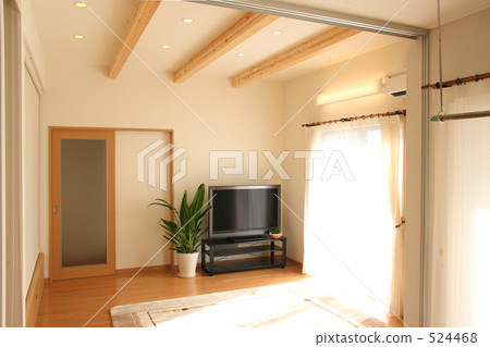 Interior living space living room · LCD TV 2 partition Interior living space living room · LCD TV 2 partition 524468