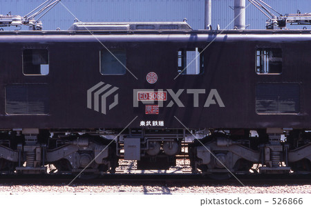 Railway Private Railway · Tobu Railway Electric Locomotive Showa 56 526866