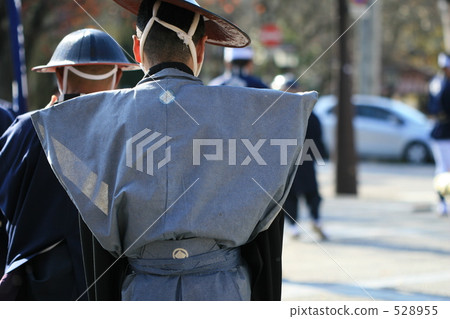 happy coat, workman's livery coat, daimyo's procession 528955