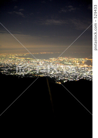 kobe, night scape, night scene 529433