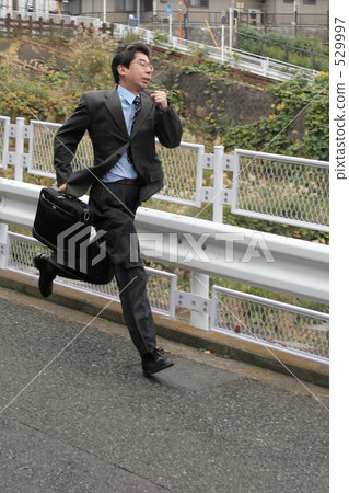 Running office worker 03 Running office worker 03 529997