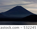 Mt. Fuji silhouette 532245