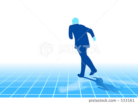 Running businessman 533161