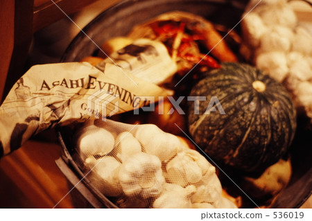 lohas, garlic, pumpkin 536019