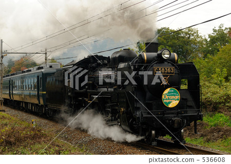 chichibu railway, locomotive, railway 536608