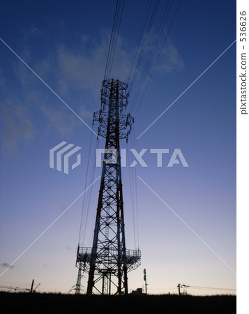 Evening tower Evening tower 536626