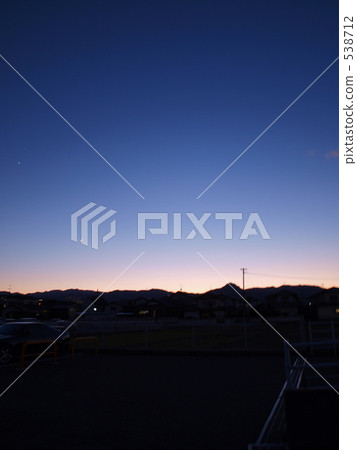 日落的街道 日落的街道 538712