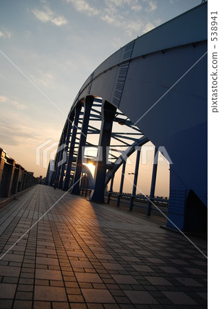 reinforcing bar, maruko bridge, railway bridge 538941
