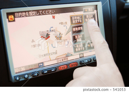 Car navigation to sunlight 541053