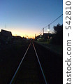 railroad, railway, railway track 542810