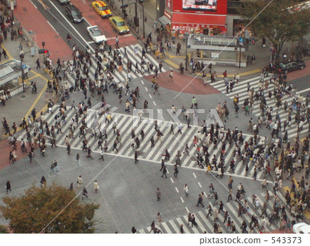 Scramble intersection, if you look down Scramble intersection, if you look down 543373