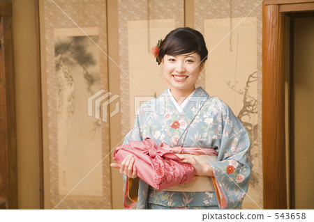 和服婦女 和服婦女 543658