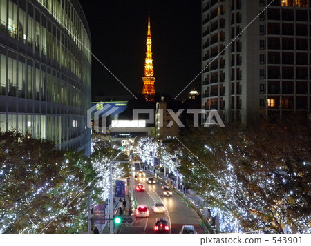 night scape, night scene, night scenery 543901