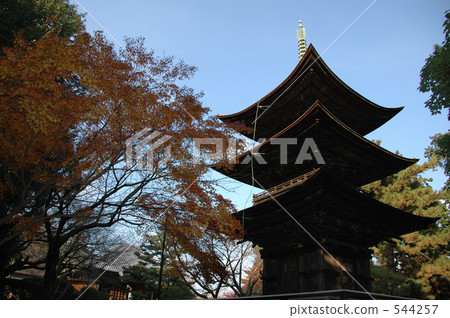 三重塔 - 側身 - 三重塔 - 側身 - 544257