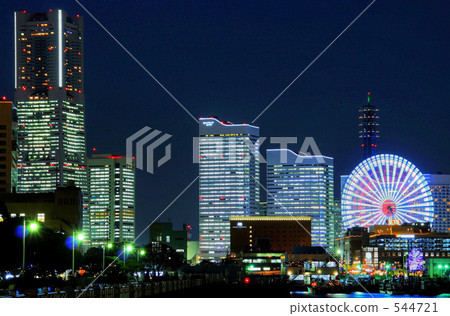 Yokohama night view (HDR) Yokohama night view (HDR) 544721