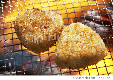 Grilled rice ball 544972