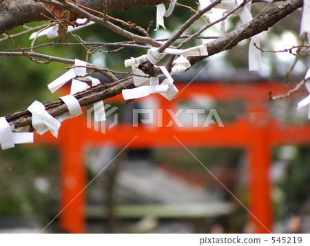 Omikuji和鳥居 545219