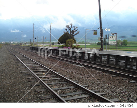 railway, railroad, railway track 545454