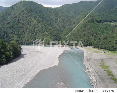 totsukawa, among the mountains, mountain valley 545470