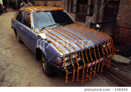 A wedding car A wedding car 546940