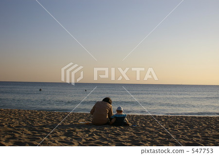 shichirigahama, sandy beach, parenthood 547753