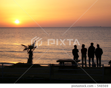 日落 傍晚 夕陽 548569