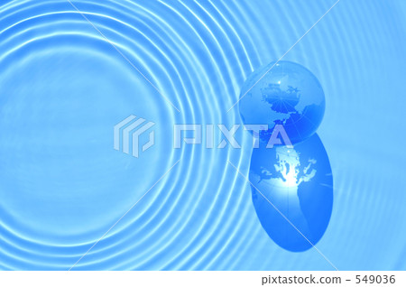 玻璃地球和水波紋 549036