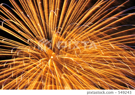 Light traces of fireworks 549243