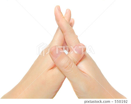 Crossing hands 550192