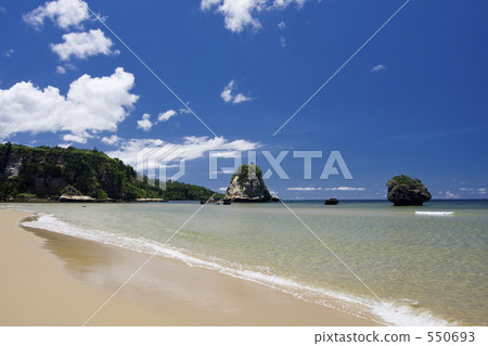 Iriomote島Tsukigahama 550693