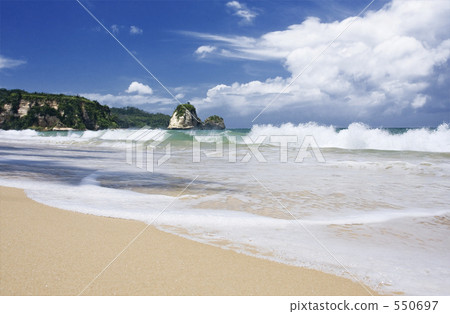 Iriomote島Tsukigahama 550697