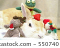 Merry Christmas rabbit 550740