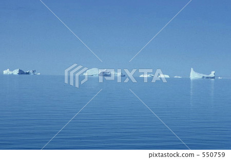 格陵蘭島海岸漂流冰群 550759