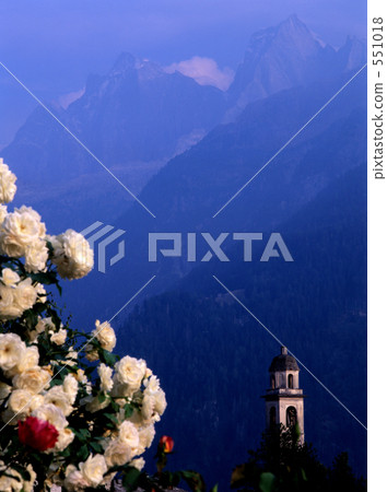 mountains, anglican, church 551018