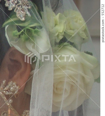 面紗 新娘 玫瑰花 552712